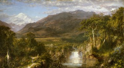 एंडीज़ का दिल द्वारा Frederic Edwin Church